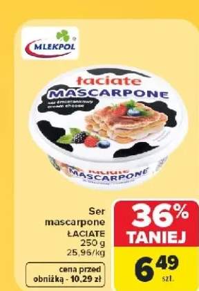 Ser mascarpone Łaciate