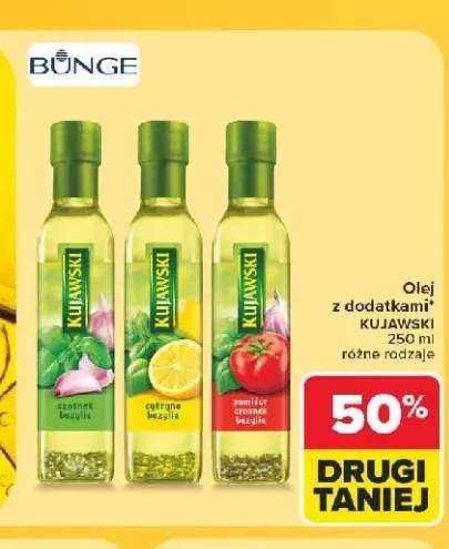Olej z dodatkami Kujawski cytryna bazylia
