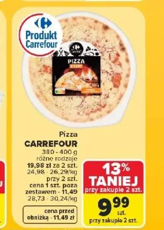 Pizza 4 Sery Carrefour Classic