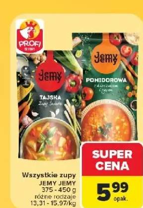 Zupa pomidorowa z kurczakiem i ryżem Jemy Jemy