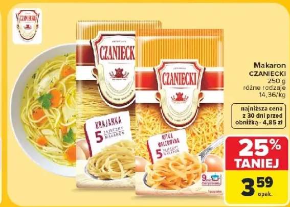Makaron Krajanka 5-jajeczny Czaniecki