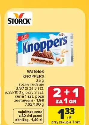 Wafelek Knoppers