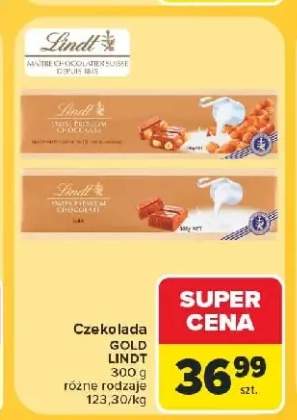 Czekolada mleczna Gold Lindt