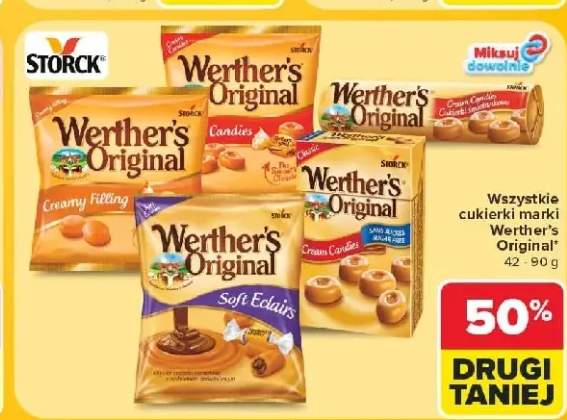 Cukierki Werther's Original Creamy Filling