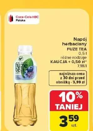 Napój herbaciany Fuze Tea Blueberry Lavender