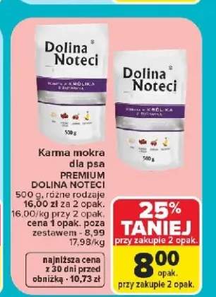 Karma mokra dla psa Dolina Noteci Premium