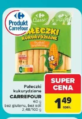 Pałeczki kukurydziane Carrefour Classic