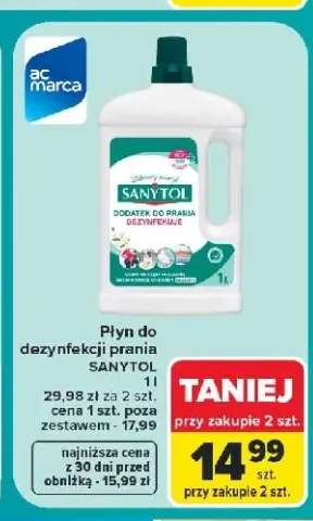 Płyn do dezynfekcji prania Sanytol