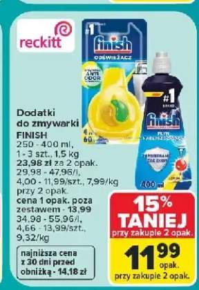 Płyn nabłyszczający do zmywarki Finish