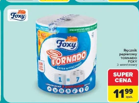 Ręcznik papierowy Tornado Foxy