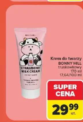 Krem do twarzy Bonny Hill truskawkowy