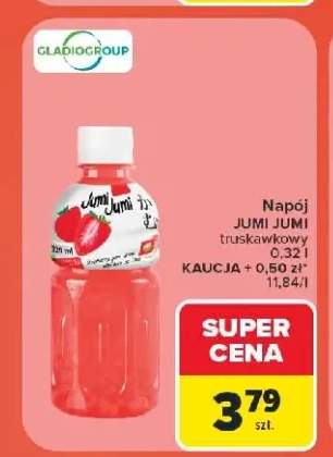 Napój Jumi Jumi truskawkowy