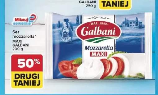 Ser mozzarella Maxi Galbani