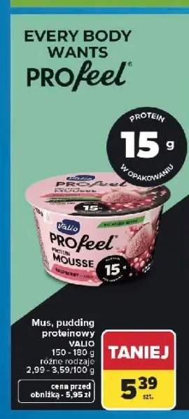 Mus proteinowy Valio PROfeel