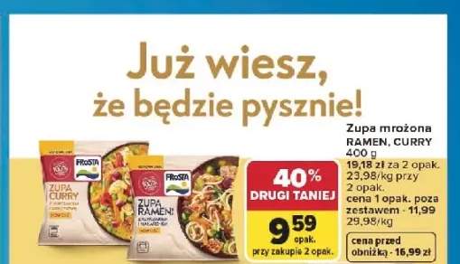 Zupa mrożona Frosta Curry