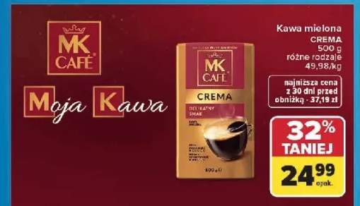 Kawa mielona MK Café Crema