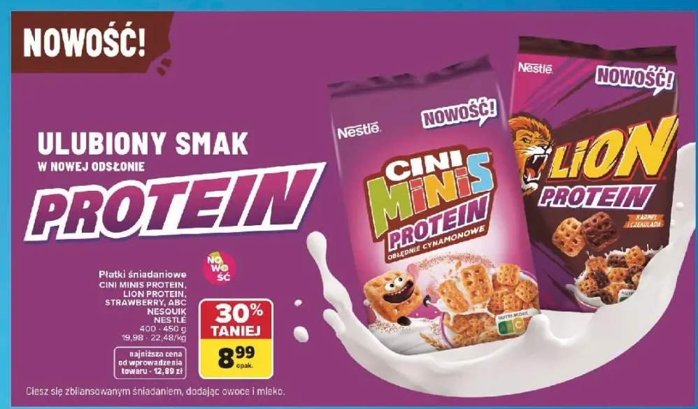 Płatki śniadaniowe Nestlé Nesquik Strawberry