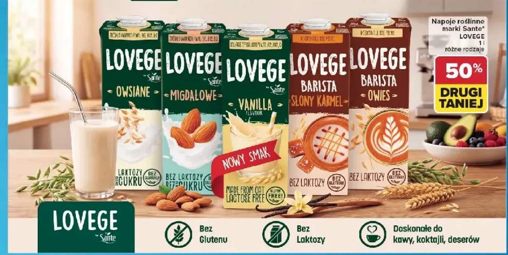Napój migdałowy Lovege Sante