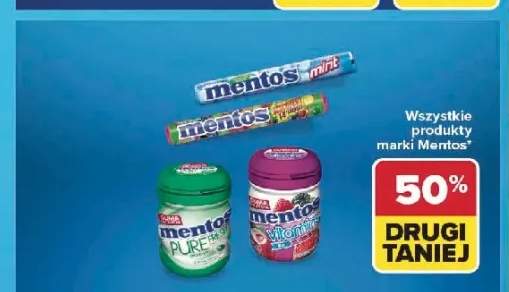 Produkty marki Mentos