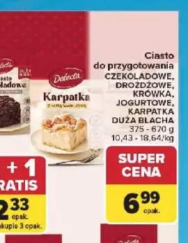Ciasto jogurtowe Delecta