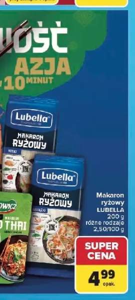 Makaron ryżowy Lubella Wstążki