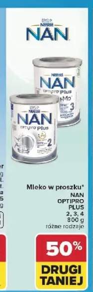 Mleko w proszku Nestlé NAN Optipro Plus 3