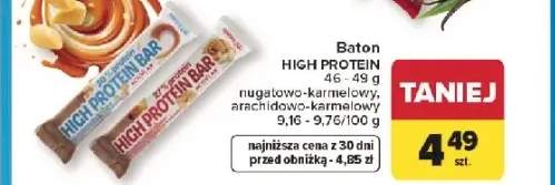 Baton proteinowy Activlab High Protein nugatowo-karmelowy
