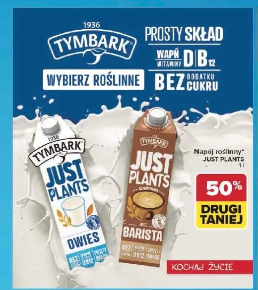 Napój roślinny Tymbark Just Plants Barista