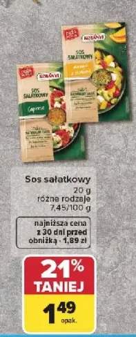Sos sałatkowy Kotányi Mango z ziołami