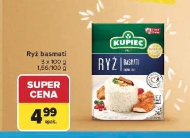 Ryż basmati Kupiec 3-pak 100 g