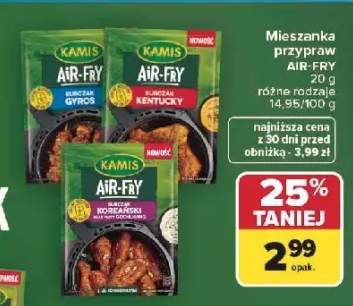 Mieszanka przypraw Kamis Air-Fry Kurczak Gyros