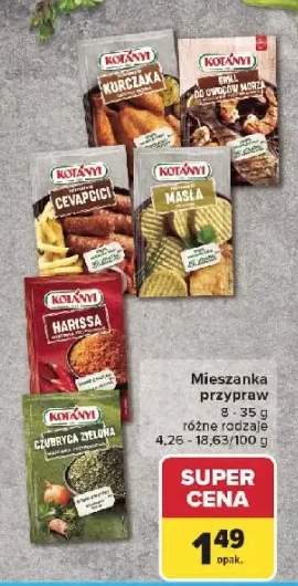 Mieszanka przypraw Kotányi Czubryca zielona