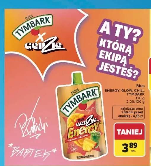 Mus Tymbark Genzie Chill