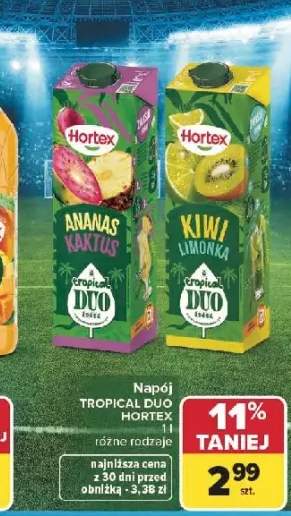 Napój Hortex Tropical Duo Ananas Kaktus