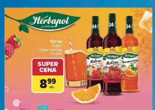 Syrop Herbapol Malina