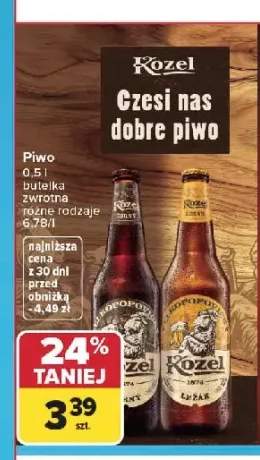 Piwo Kozel Ležák