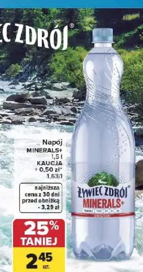 Napój Żywiec Zdrój Minerals+