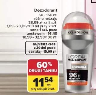 Dezodorant L'Oréal Paris Men Expert Invincible