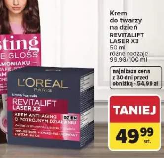 Krem do twarzy na dzień L'Oréal Paris Revitalift Laser X3