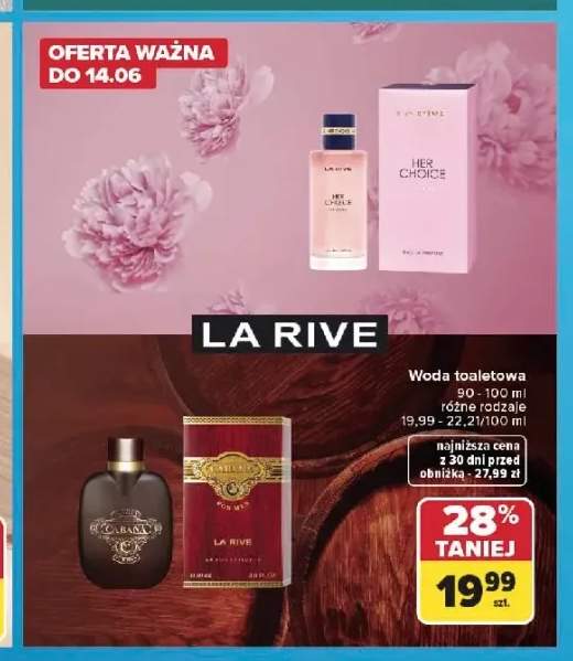 Woda toaletowa La Rive Cabana
