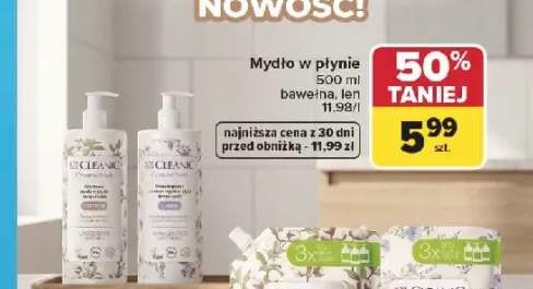 Mydło w płynie Cleanic len