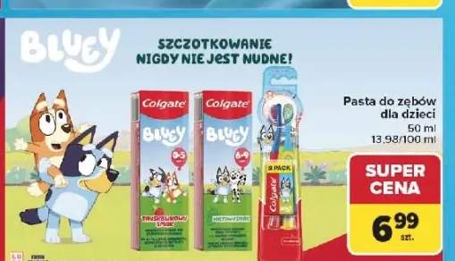 Pasta do zębów dla dzieci Colgate Bluey o smaku truskawkowym