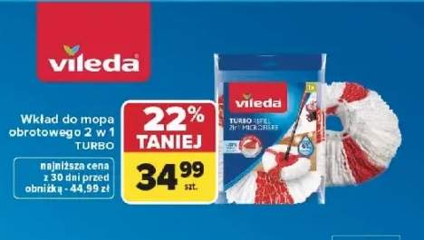 Wkład do mopa obrotowego Vileda 2 w 1 Turbo