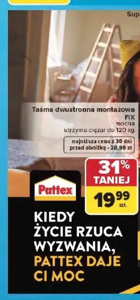 Taśma dwustronna montażowa Pattex Fix