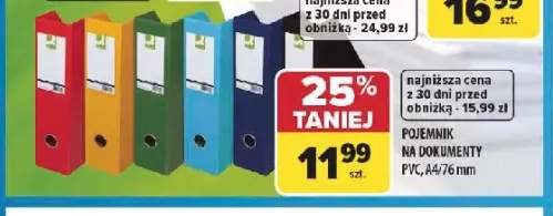 Pojemnik na dokumenty PVC Q-Connect