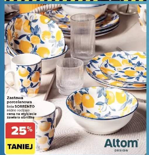 Zestaw zastawy porcelanowej Altom Design Sorrento