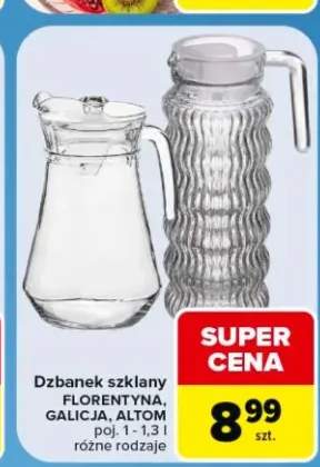 Dzbanek szklany Florentyna Galicja Altom