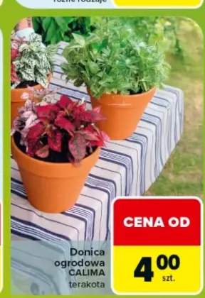 Donica ogrodowa Calima terakota