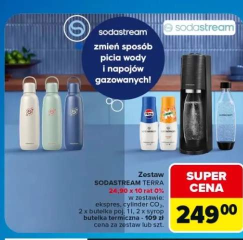 Zestaw Sodastream Terra