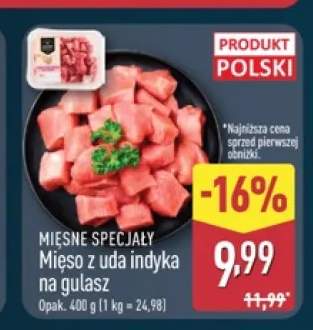 Mięso z uda indyka na gulasz Mięsne Specjały